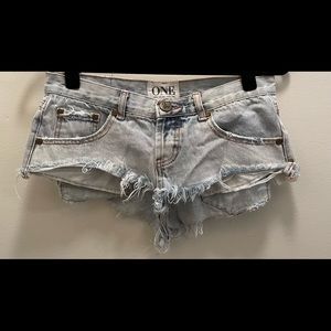 One Teaspoon Bonita Denim Short